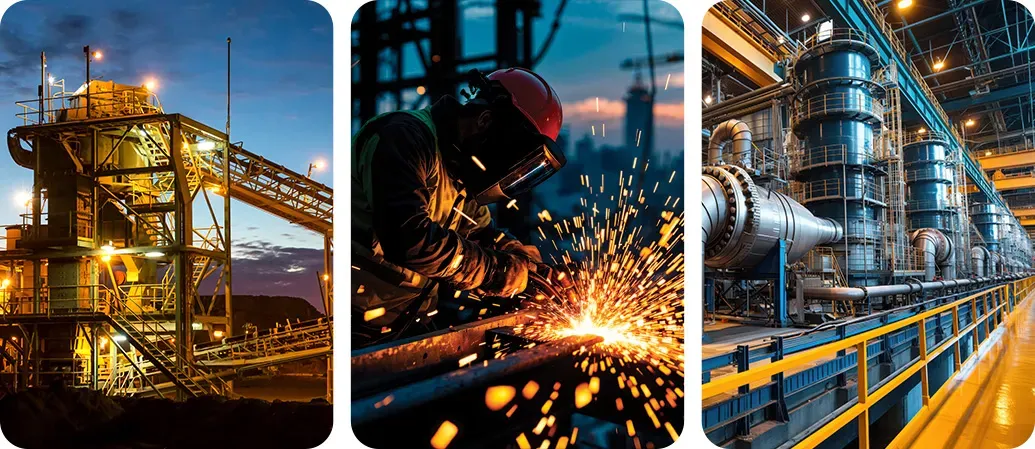 <span class='text-[#000080] font-bold'>Caldeiraria Industrial Pesada</span>